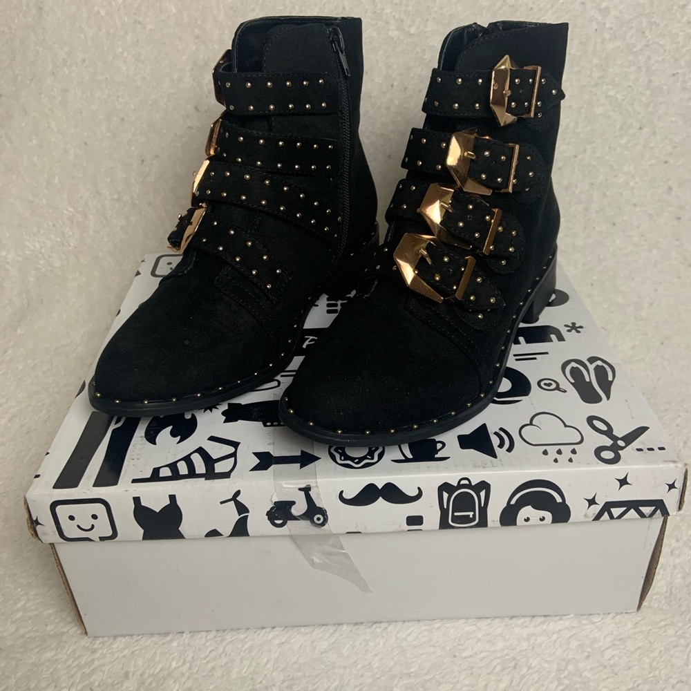 FOREVER 21 BAMBOO BOOTS